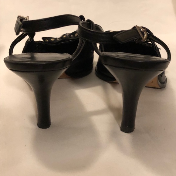 Circa Joan & David polka dot slingbacks - Picture 6 of 10